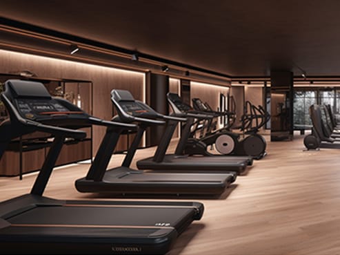 100-150平健身房器材5-7万元